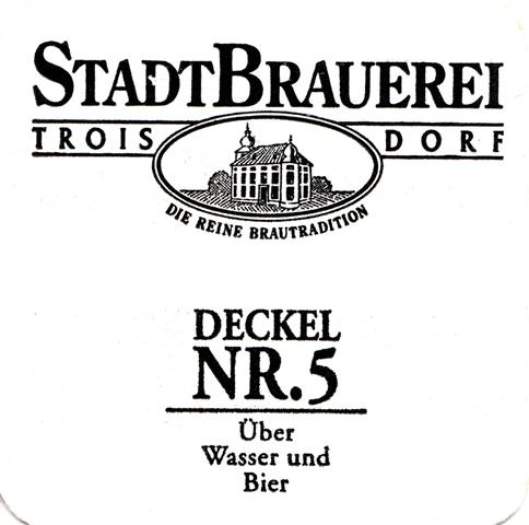 troisdorf su-nw stadt deckel 3a (quad185-deckel 5-schwarz) 